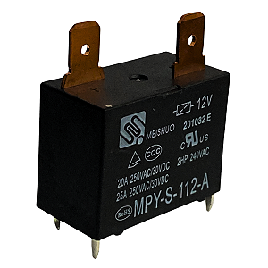 Rele p/ Ar Condicionado Split 12v 20a Mpy-s-112a