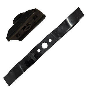 Kit Lamina e Flange Cortador De Grama Garthen Standart Gm300/1100