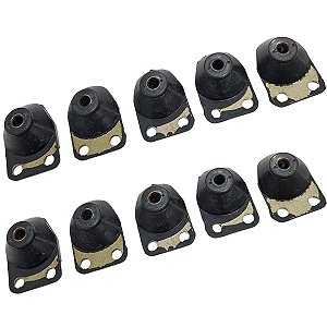 Kit 10 Amortecedor P/ Motosserra St 038/380/381/382 Chapa