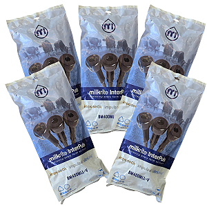 Kit com 05 jogos Insuflador Ordenhadeira Bm400mll Compatível com Boumatic