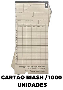 Cartão Cartográfico Vega Biash 1000 UNI