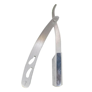 Navalhete Profissional Para Barbear - PRATA