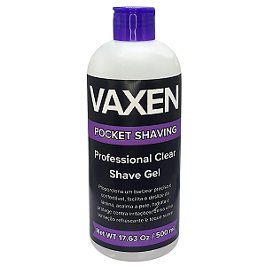 Pocket Shaving Gel p/ Barbear 500ml Profissional