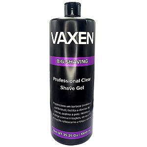 Big Shaving P/ Barbear 1 Litro Profissional Transparente