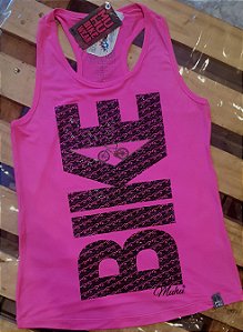 NADADOR BABY LOOK DRY FIT ATODOMOMENTO ROSA FLUOR