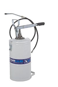 BOMBA DE GRAXA MANUAL CAP.14KG MANG 1,3M BRANCA