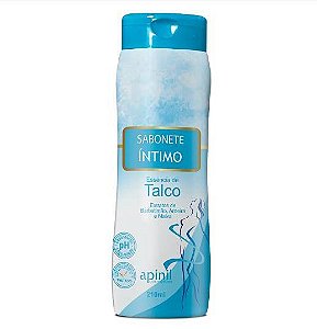 Sabonete íntimo - talco - Extrato de barbatimão, aroeira e malva - Apinil - 200ml #