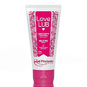 @ Love Lub Lubrificante Corporal Neutro - La Pimienta - 60g
