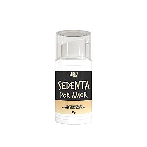 Sedenta Por Amor Gel Comestível vibrador liquido - Pepper Blend - excitante 15g Baunilha