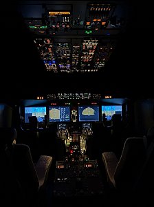 Cabine  FTD BOEING 737 MAX
