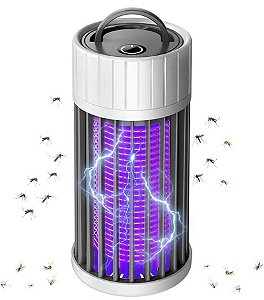Luminaria Mata Mosquito Armadilha Eletrica Repelente Choque Led Luz Uv Usb Dengue Pernilongo Inseto