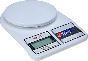Controle de Peso Simplificado: Balança de Cozinha Digital SF-400, 10kg de Precisão