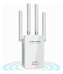 Repetidor Wi-Fi de Alta Performance para Cobertura Expandida e Conexões Estáveis em Casa - PIX-LINK 2800m