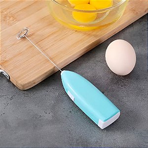 Mini Mixer Misturador de Bebida Café Cappuccino Espumadora de Leite - Pilha