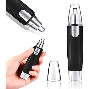 Maquina Cortadora Tira Pelos Aparador Nariz Orelha Portátil - ideal para quem deseja um visual impecável