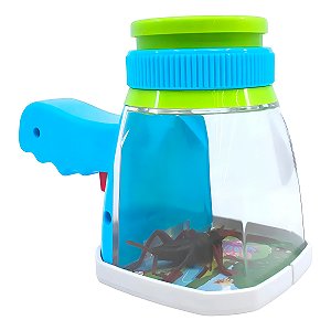 Observador de Insetos Lupa Visualização LED Microscópio - Ciência e Diversão para Pequenos Exploradores