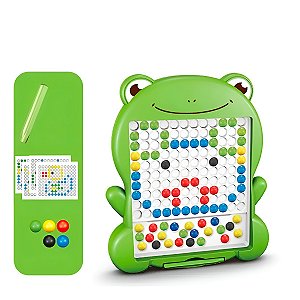 Lousa Prancheta Quadro Magnético Interativo Criança Modelo:Sapo