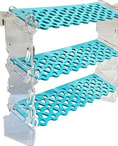 SUPORTE PARA CORAIS - RACK 3 ANDARES - 78 POSICOES - OCEAN TECH