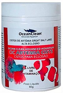CISTOS DE ARTEMIA 80G - OCEAN CLEAN