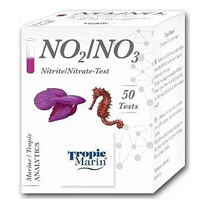 TESTE DE NITRITO E NITRATO DOCE/MARINHO NO2/NO3 - TROPIC MARIN