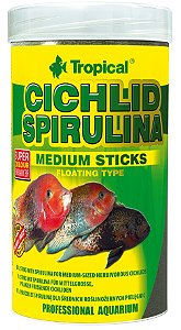 CICHLID SPIRULINA MEDIUM STICKS - TROPICAL