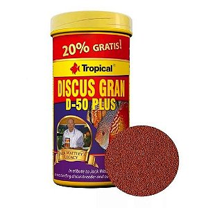 DISCUS GRAN D-50 PLUS 110G + 20% GRATIS 132G - TROPICAL