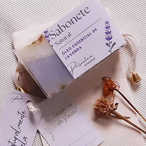 Sabonete Natural de Lavanda