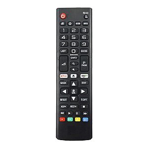 Controle Remoto Compatível Com Smart TV LG TODOS MODELOS LCD LED Plasma Teclas Netflix Prime