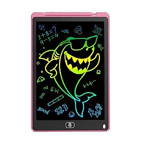 Lousa Magica Tablet Infantil 8.5 Polegadas ROSA
