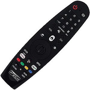 Controle Remoto Universal Smart TV LG LE-7700 com Netflix e Amazon