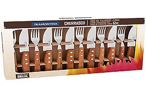 JOGO CHURRASCO INOX 12PC DYNAMIC TRAMONTINA