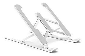 Suporte P/Notebook - Regulável, Ergonômico e Portátil (BRANCO)