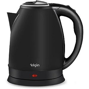 Chaleira Elétrica Elgin Inox Preta 2 Litros - 127V
