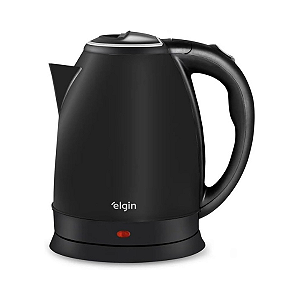 Chaleira Elétrica Elgin Inox Preta 2 Litros - 220V
