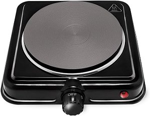 Fogão Elétrico Portátil Cooktop Elgin Single Cook 1 Boca 1000W - 220V