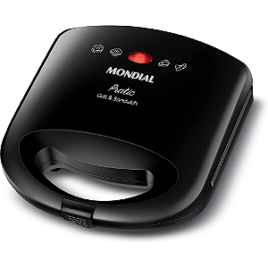 Sanduicheira Pratic Grill Mondial SN-01 – 2 em 1 - 220V