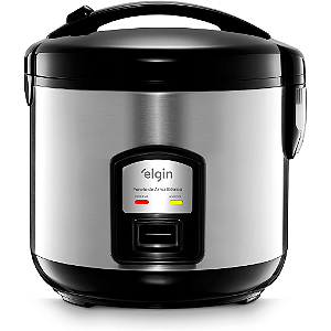 Panela de Arroz Elétrica Elgin Gran Rizzo 10 Xícaras 700W 220V Inox