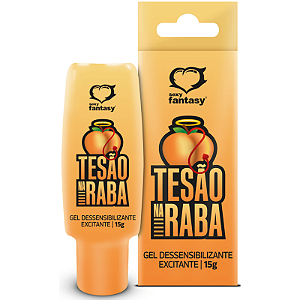 Gel Anestésico Tesão Na Raba 15g Sexy Fantasy