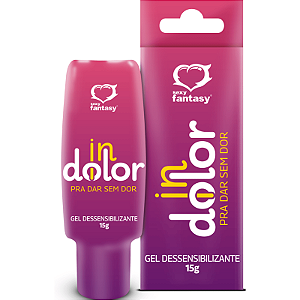 Gel Anestésico InDolor 15g Sexy Fantasy