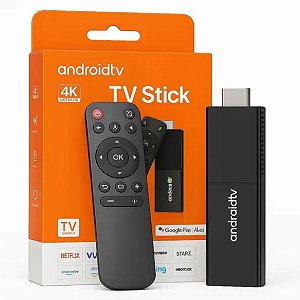 Tv Stick Wi-fi Smart Tv Android Hdmi Tv Box Fire Tv Stick Cor Preto Tipo de controle remoto Padrão