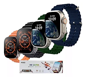 Relógio Smartwatch X8 Ultra Tela HD 49mm (LARANJA)