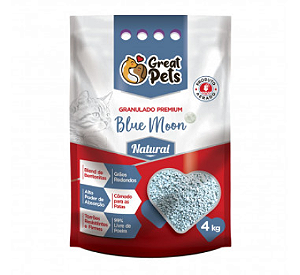 Areia Blue Moon Great Pets Sem Cheiro - 4kg