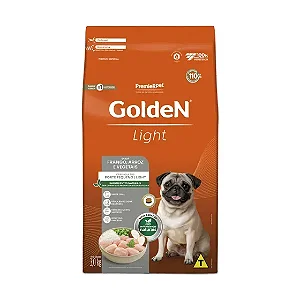 Ração Golden Light Cães Adultos Pequeno Porte Frango e Arroz