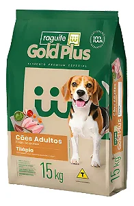 Ração Raguife Cães Adultos Todas as Raças Sabor Tilápia - 15 kg