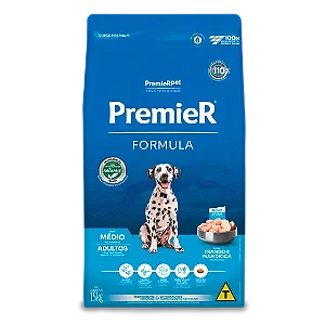 Ração PremieR Fórmula Cães Adultos Porte Médio Sabor Frango