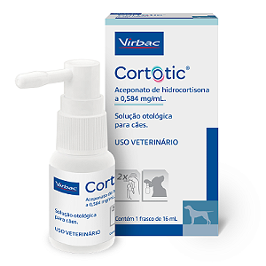 Cortotic Solução Otológica para Cães - 16 ml