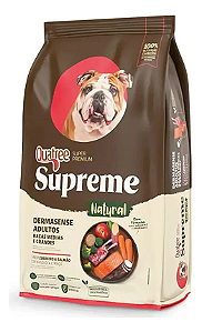 Quatree Supreme Dermasense Sabor Cordeiro, Cães Adultos Raças Médias e Grandes