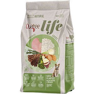 Quatree Life Sabor Frango e Arroz Cães de Raças Médias/Grandes Filhotes