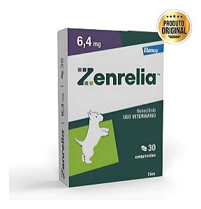 Zenrelia Elanco 6,4mg Anticoceira Cães 30 Comprimidos