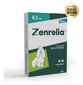 Zenrelia Elanco 8,5mg Anticoceira Cães 30 Comprimidos